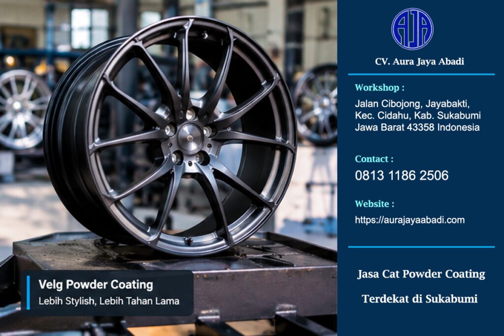 harga powder coating per meter sukabumi