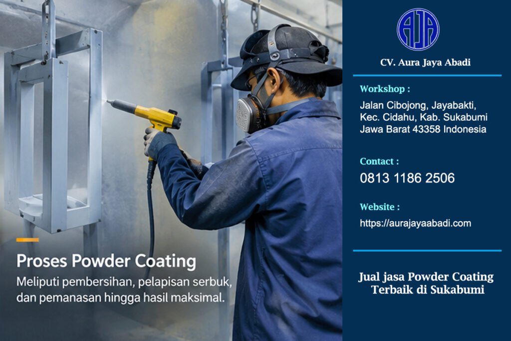 Jual jasa Powder Coating Terbaik di Sukabumi