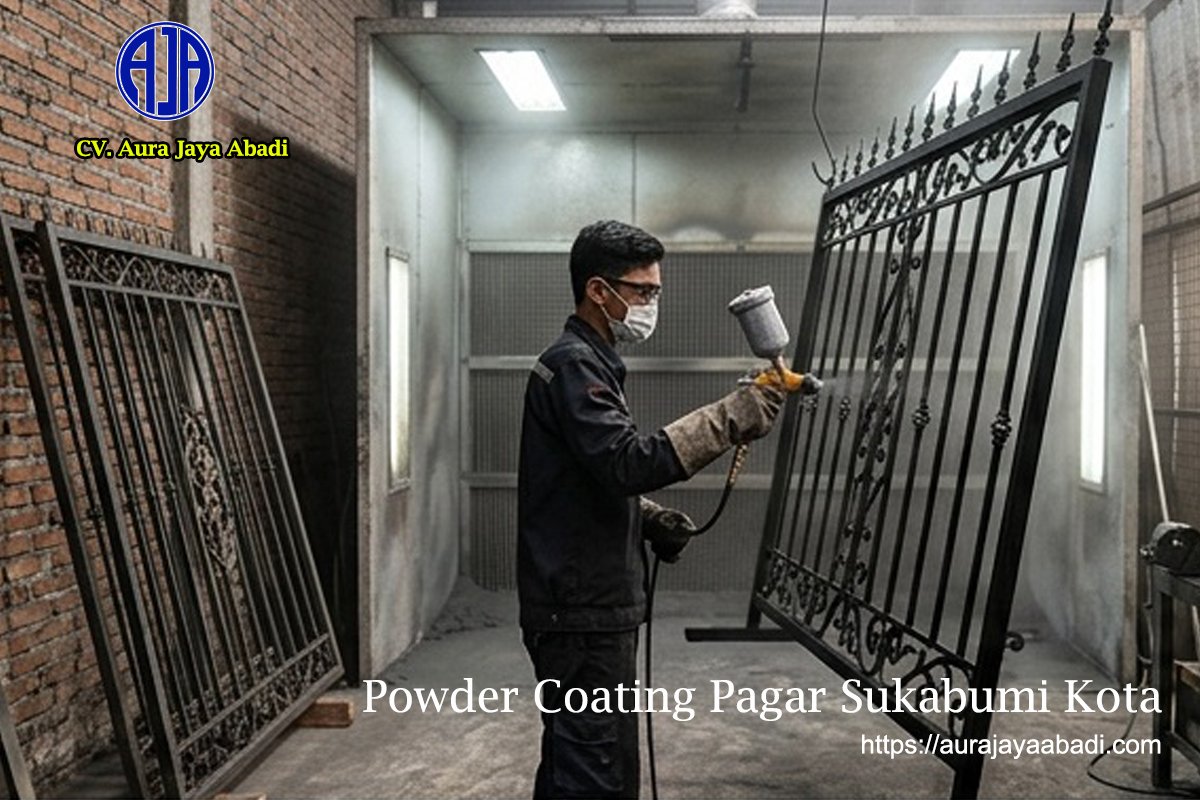 jasa powder coating besi kabupaten Sukabumi