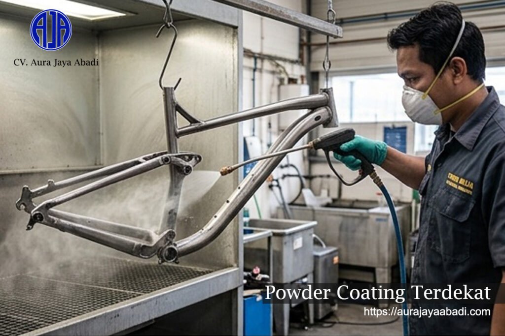 powder coating murah terdekat
