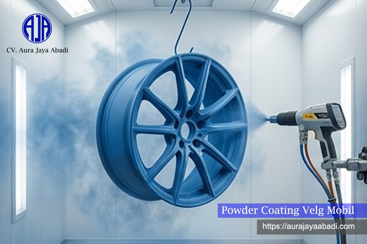 bahan powder coating