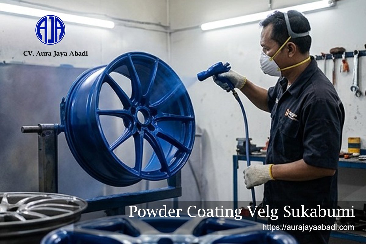 Jasa Powder Coating Velg Mobil dan Motor Sukabumi