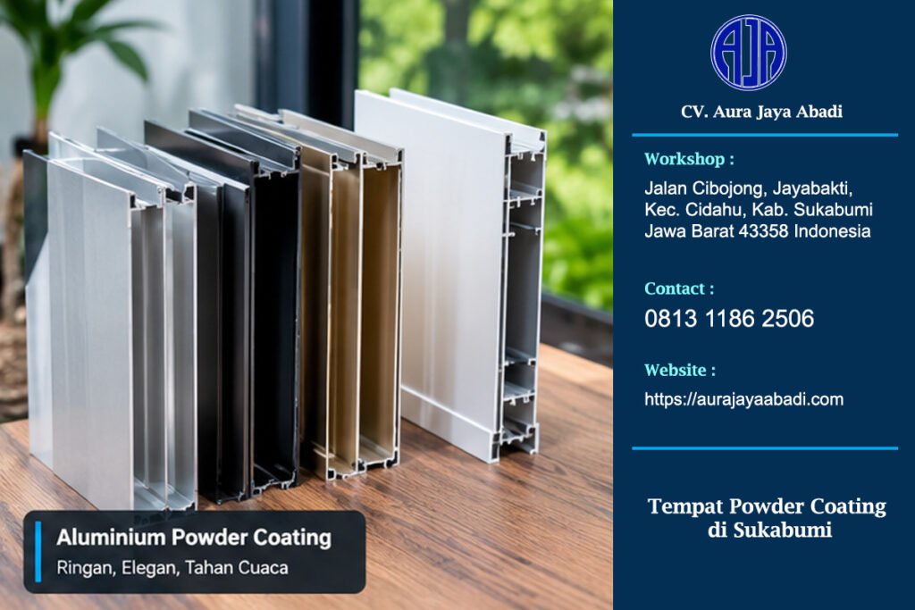 jasa powder coating kabupaten sukabumi